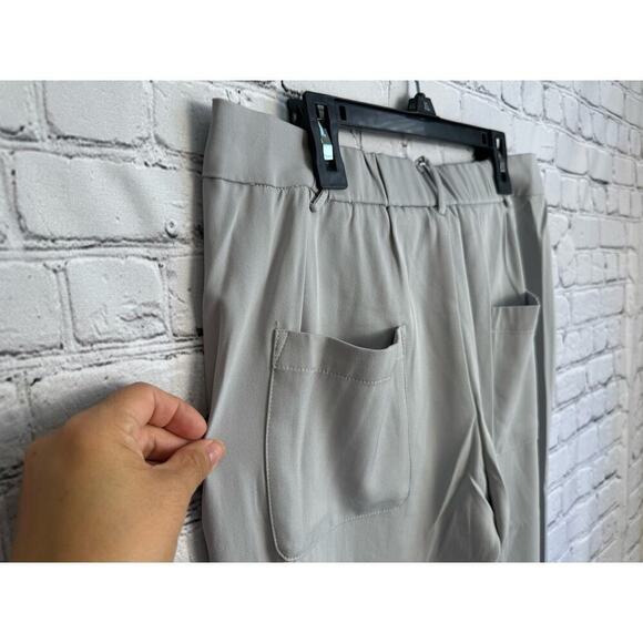Area Start Liz Crepe Work Pants‎ Trousers Light Gray Size XS - Picture 5 of 10